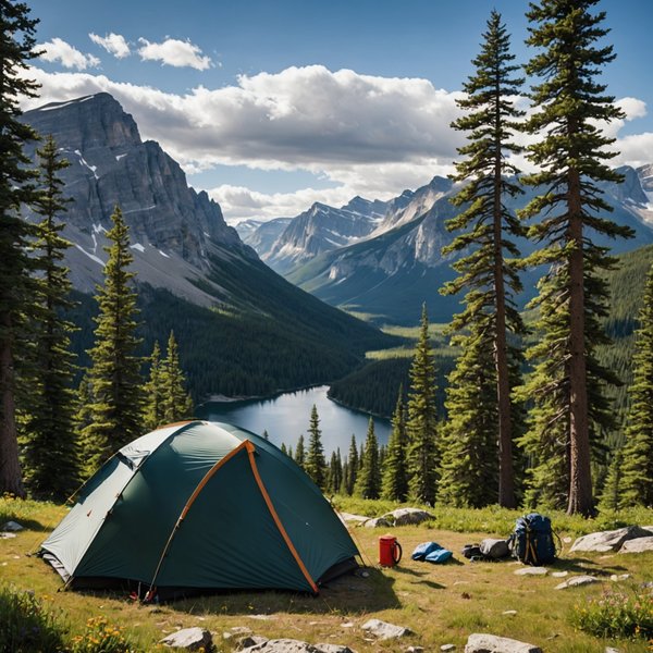 Comment organiser un camping pour une expédition de randonnée dans les montagnes Rocheuses?