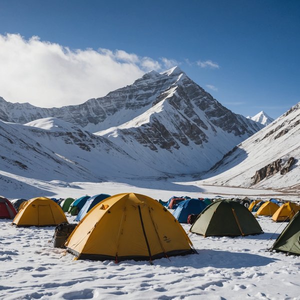 Quels sont les équipements indispensables pour un camping en région de plateau tibétain en hiver?