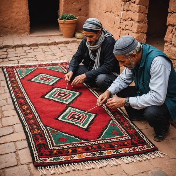 Où apprendre les techniques de fabrication de tapis berbères au Maroc?