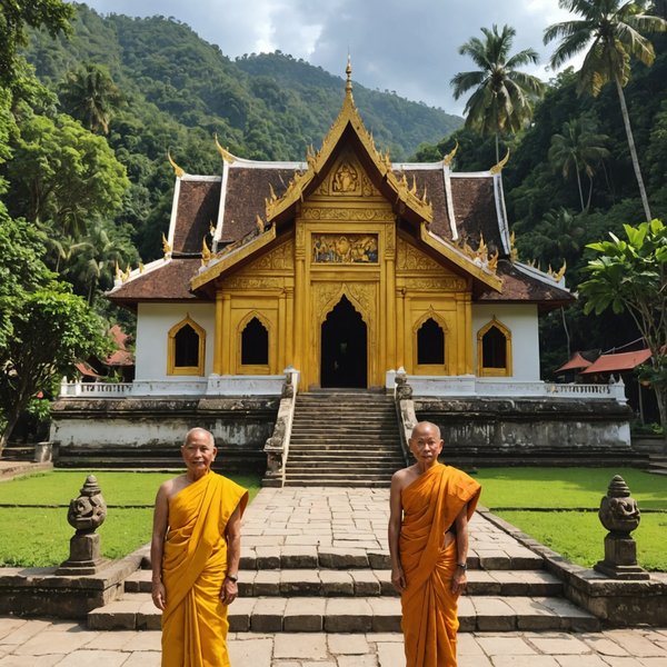 Comment planifier une visite des temples bouddhistes à Luang Prabang, Laos?