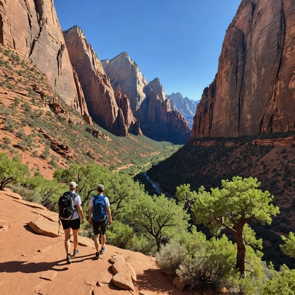 Quels conseils pour une randonnée réussie dans le parc national de Zion, USA?